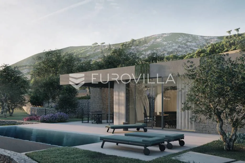 otok hvar, jelsa, atraktivno građevinsko zemljište 3393,60 m² s idejnim projektom za tri ville - slika 6