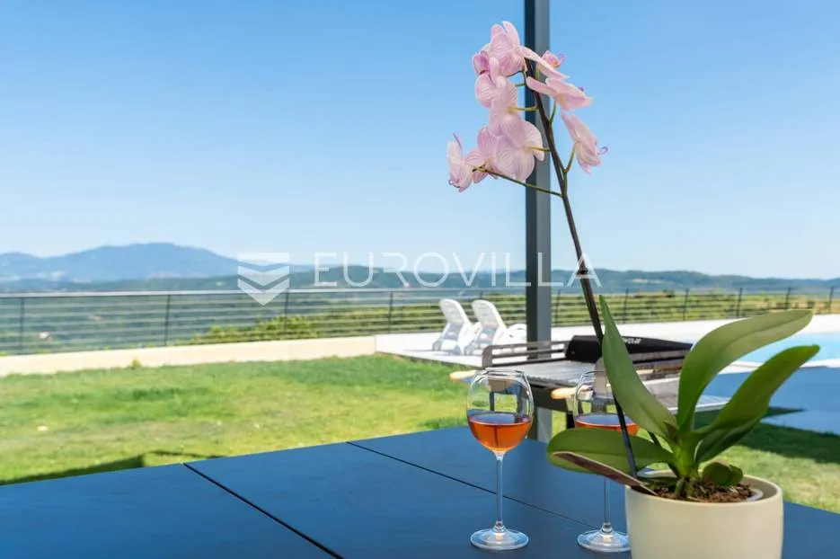 istra, vrh, villa s predivnim panoramskim pogledom - slika 42