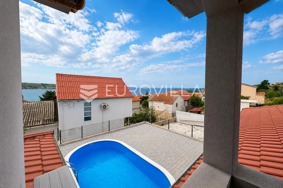zadar, rtina, kuća s bazenom i tri stambene jedinice, 200 m od mora - slika 28