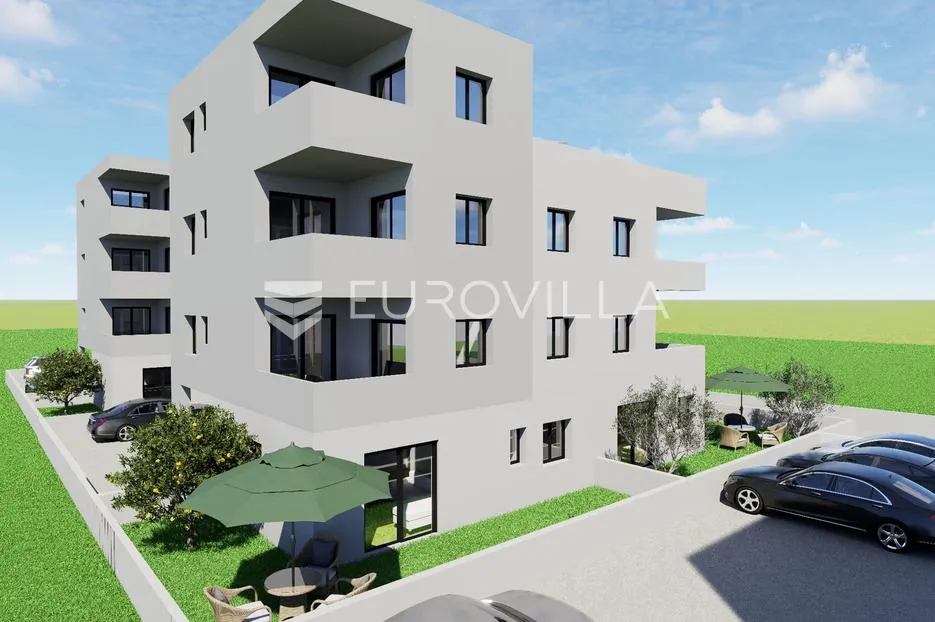 Trogir, jednosoban stan u prizemlju neto korisne površine 44,52 m², S2 Objekt B