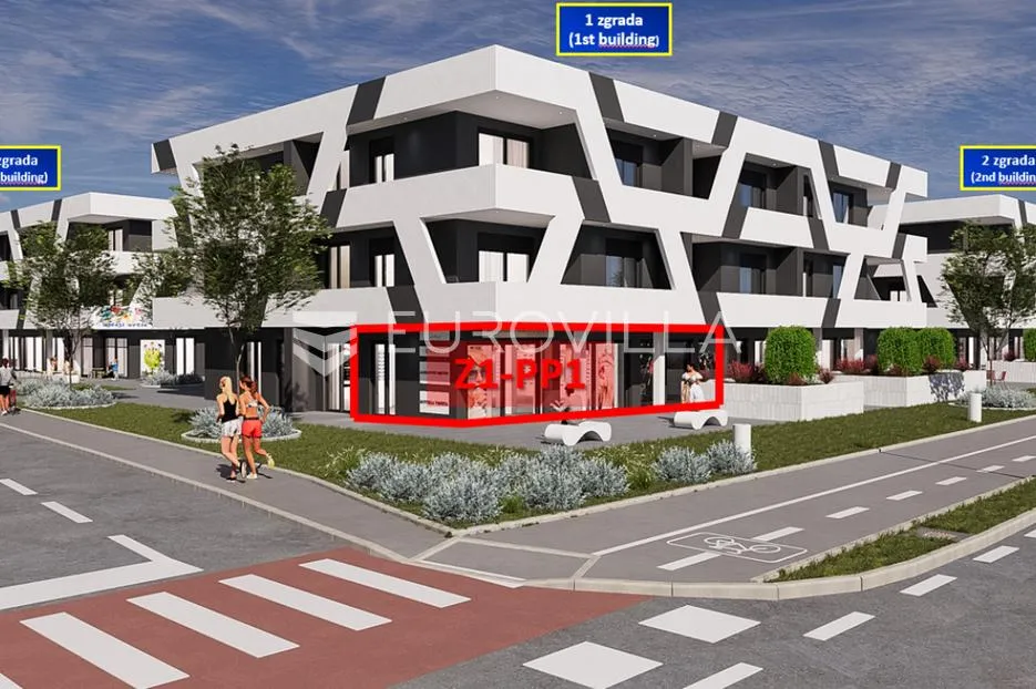 pula, veli vrh - poslovni prostor u novogradnji 73 m2 - slika 7