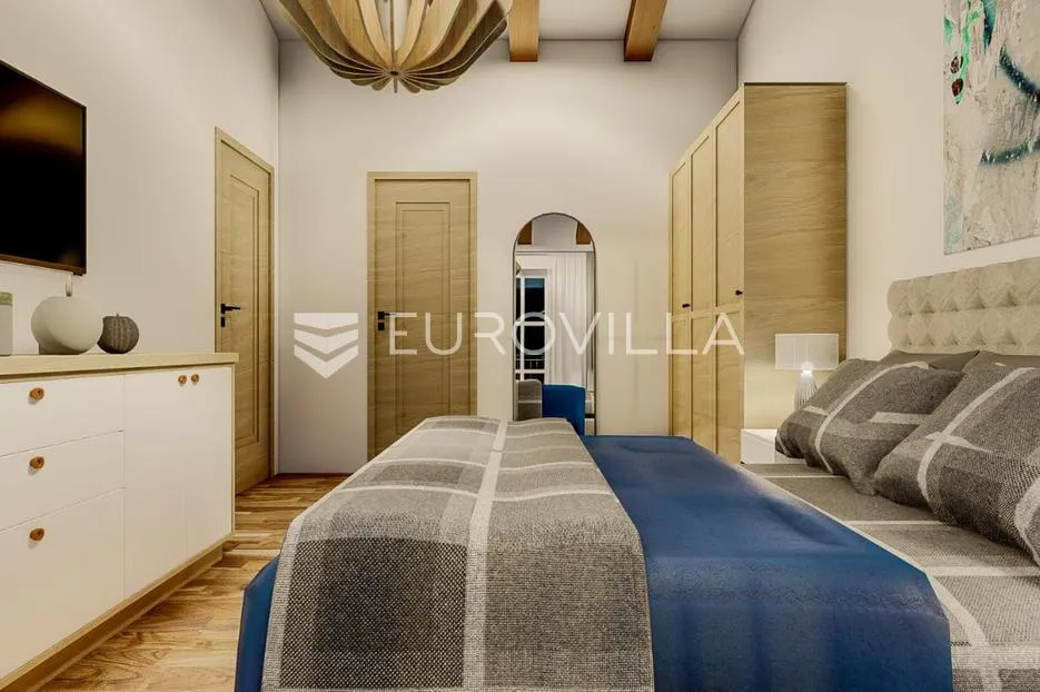 krk, lindrići, prekrasna mediteranska vila s bazenom i pogledom na more - slika 2