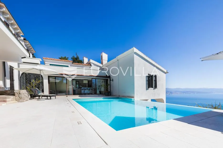 opatija, veprinac, jedinstvena vila s infinity bazenom i nevjerojatnim pogledom na kvarner - slika 2
