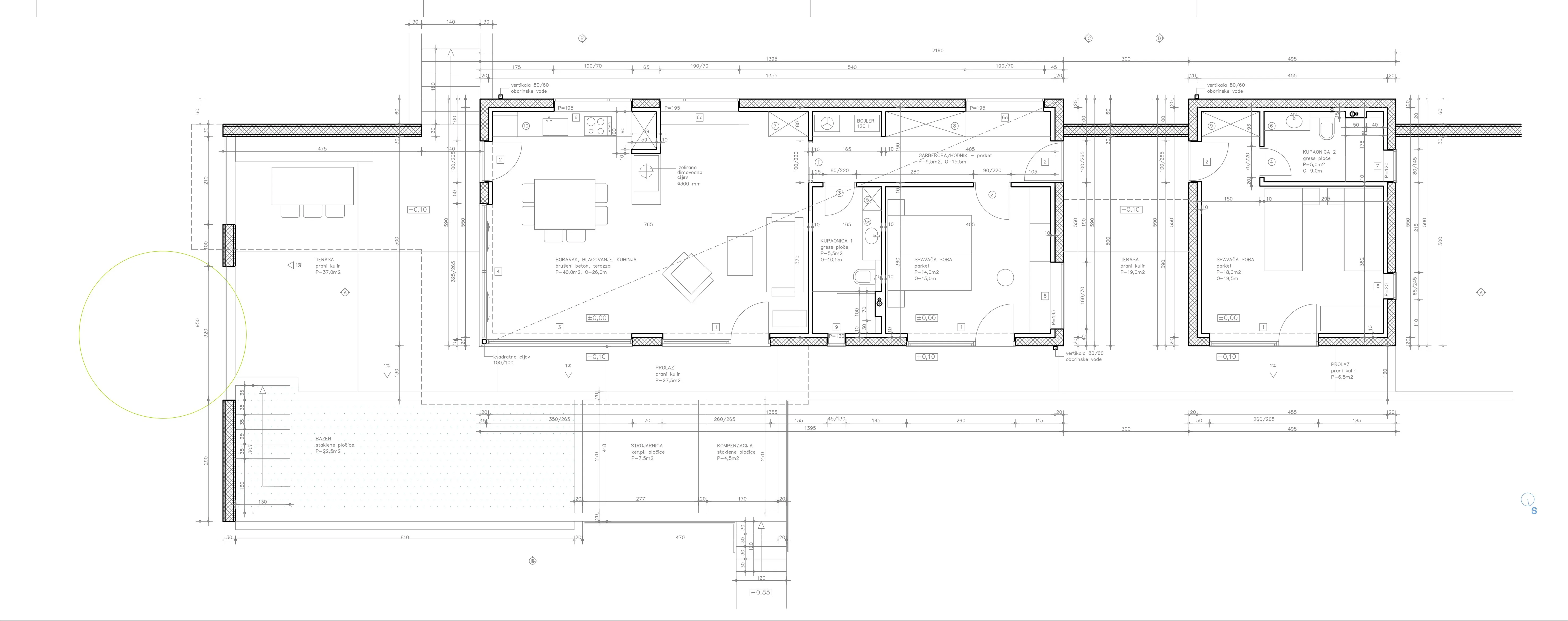 vis, dizajnerska villa s otvorenim pogledom na more u blizini centra - slika 29