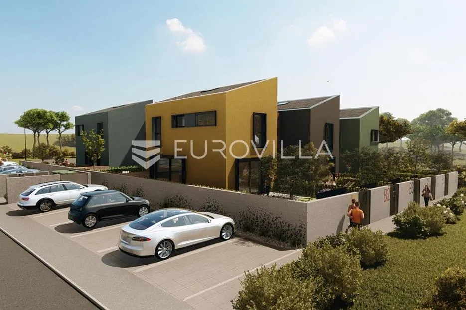 poreč, moderna kuća u nizu a5 s vrtom i bazenom u nkp120 m2 - slika 4
