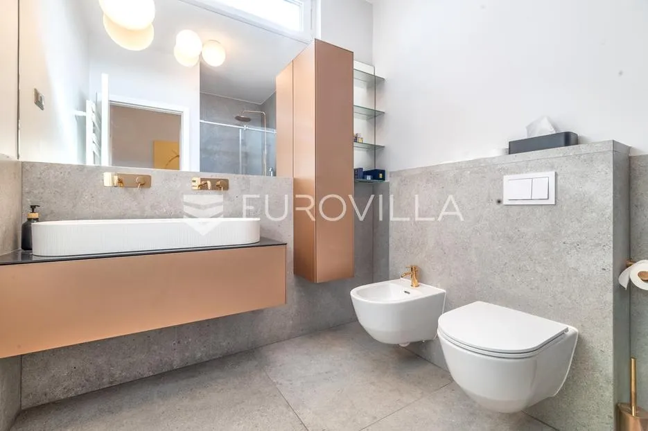 zagreb, trešnjevka, trakošćanska prekrasan trosoban penthouse sa duplom garažom 116 m² - slika 9