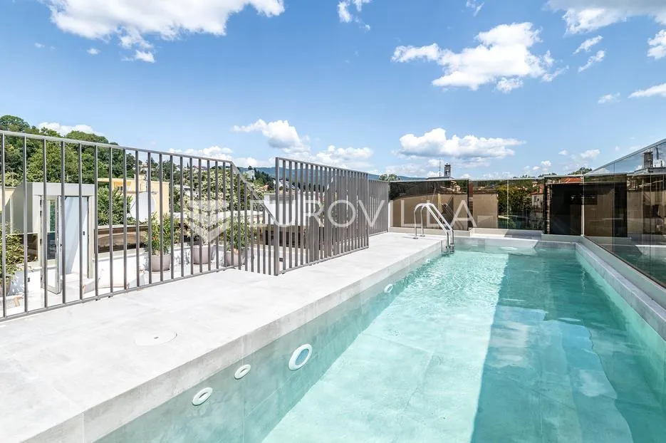 zagreb, medvedgradska, luksuzan četverosobni penthouse s bazenom 324 m² - slika 17