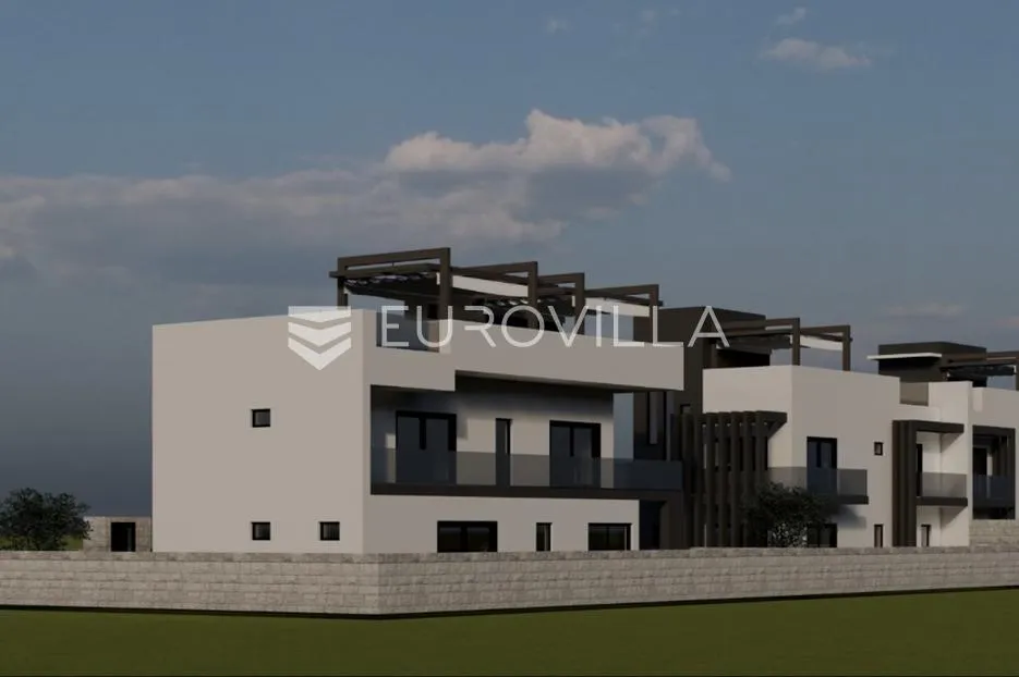 privlaka, sabunike, luksuzna vila s krovnim bazenom 450 m od mora - slika 5