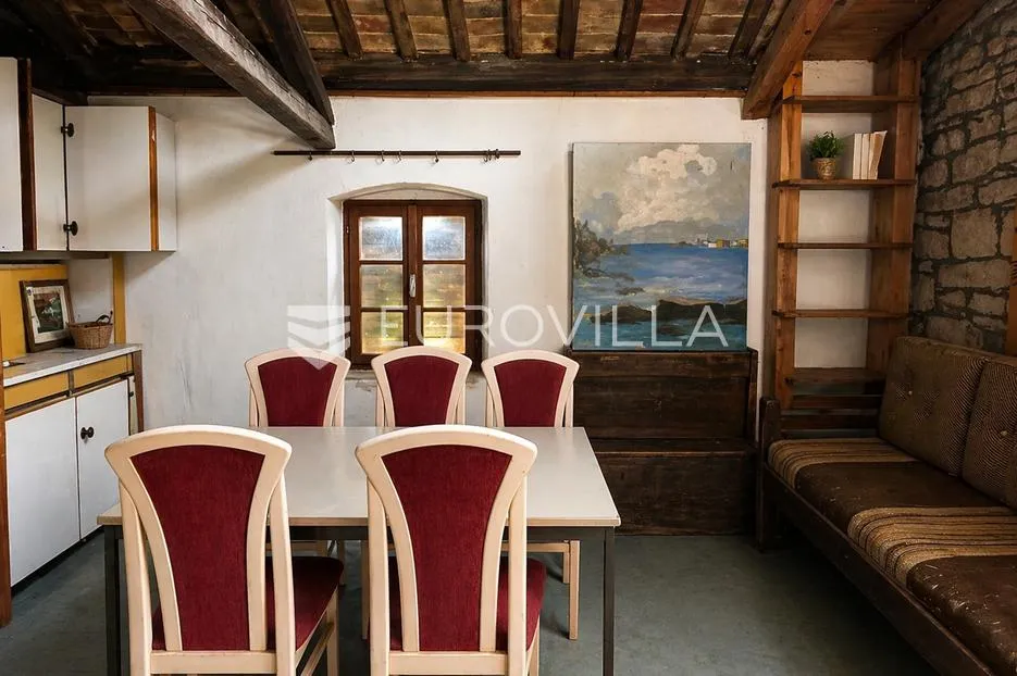 istra, višnjan, okolica, kamena kuća s pogledom na more i velikim zemljištem - slika 6