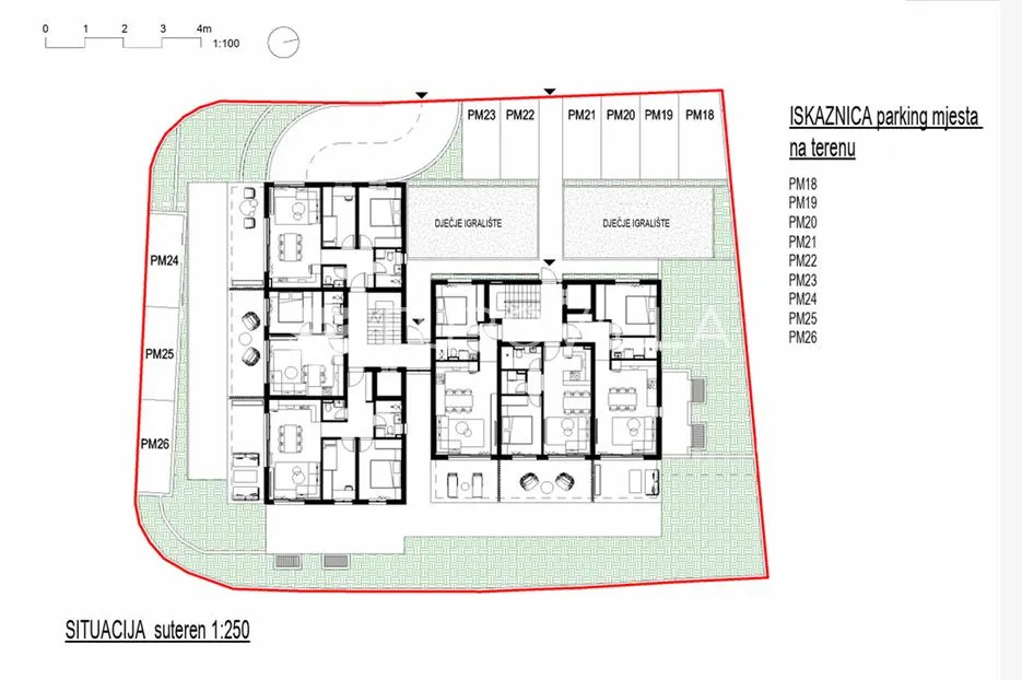 trogir, okrug gornji – apartman s10 na prvom katu neto korisne površine 46 m2 - slika 10