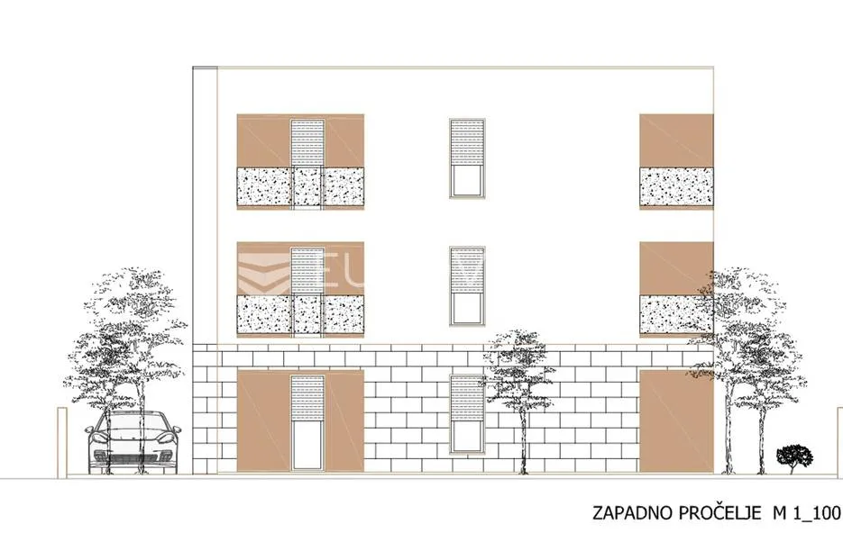 pula, bliža okolica, moderno opremljen trosobni stan u prizemlju s 96.66 m² vrta, 64.55 m² - slika 5