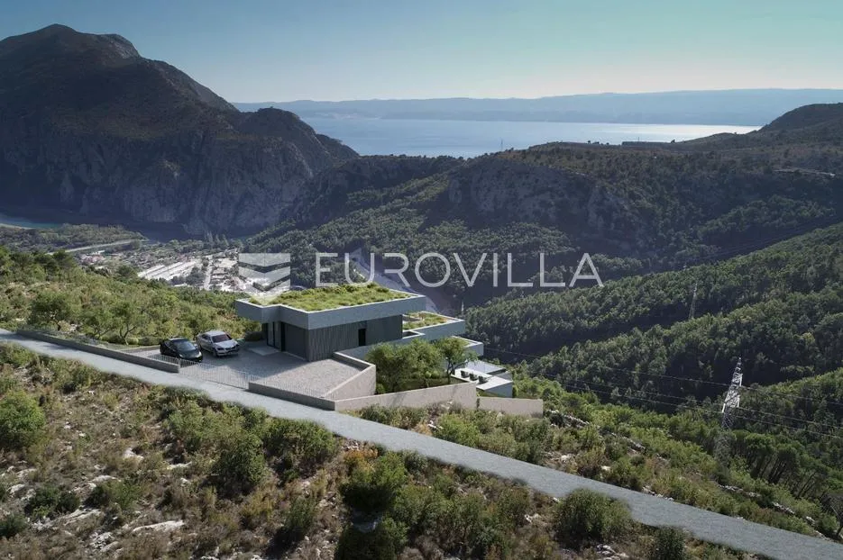 omiš, naklice, atraktivno građevinsko zemljište s dozvolom - slika 6
