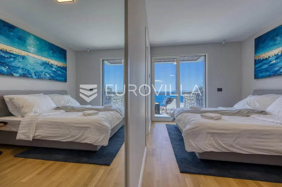 crikvenica, luksuzna vila, kuća, 280 m², okućnica 526 m², pogled na more - slika 12