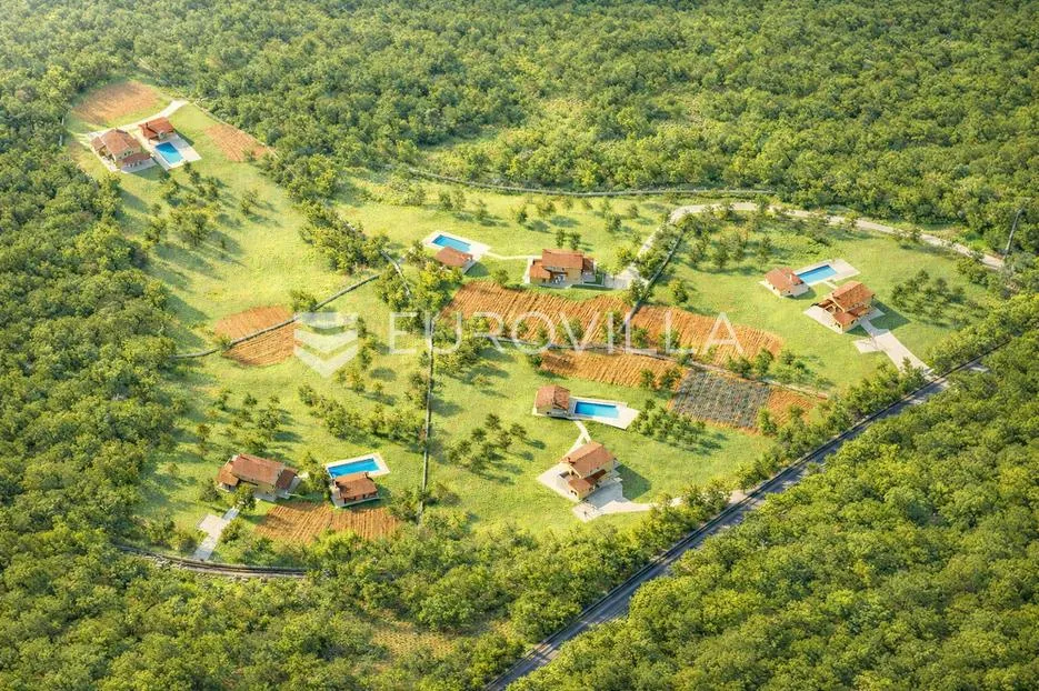 istra, pazin, trviž, vila u zelenoj šumskoj idili - slika 2