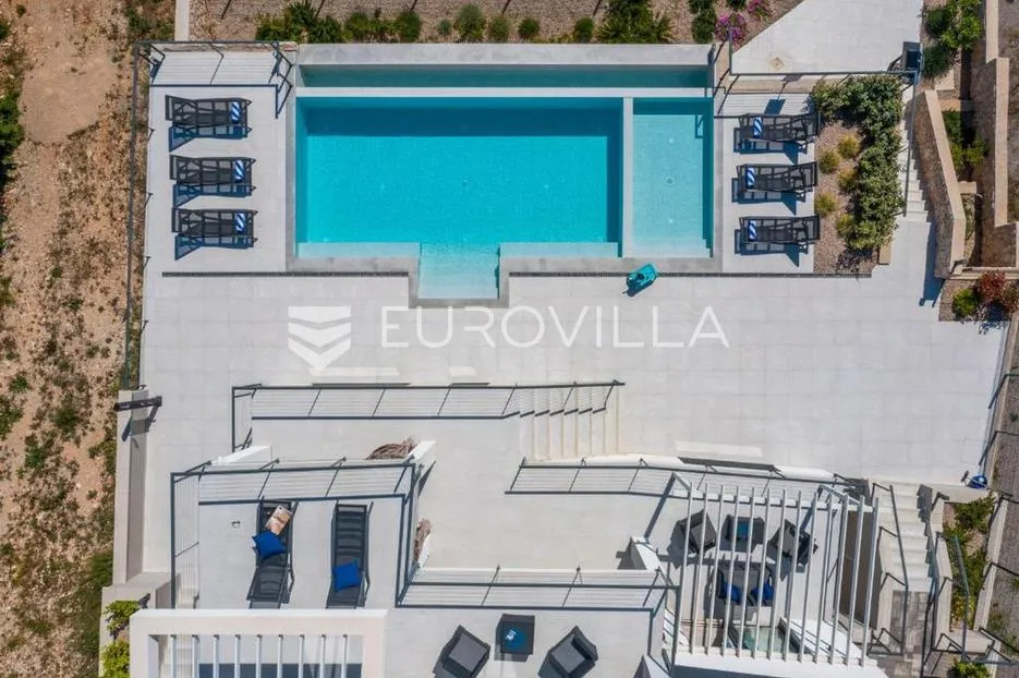 crikvenica, šmrika, kuća s bazenom i panoramskim pogledom - slika 9