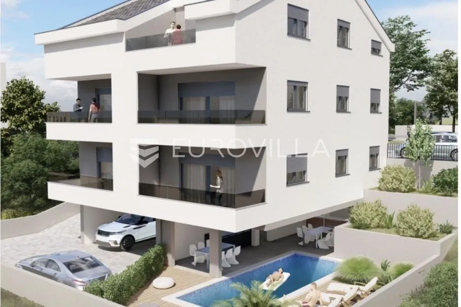 trogir, trosoban stan u izgradnji površine 124.27 m² - slika 10