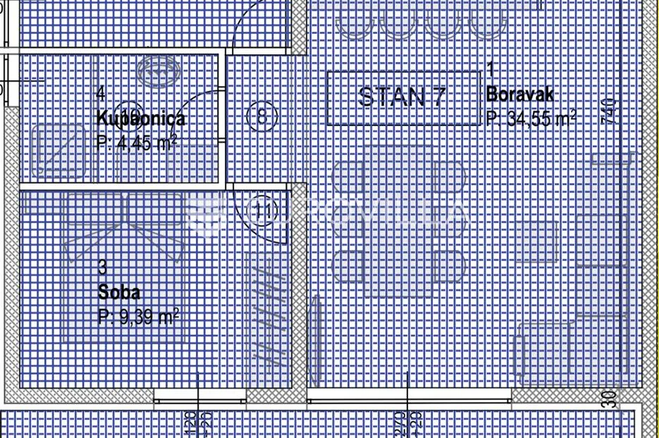 pag, povljana, dvosoban stan u novogradnji, s7 - slika 4