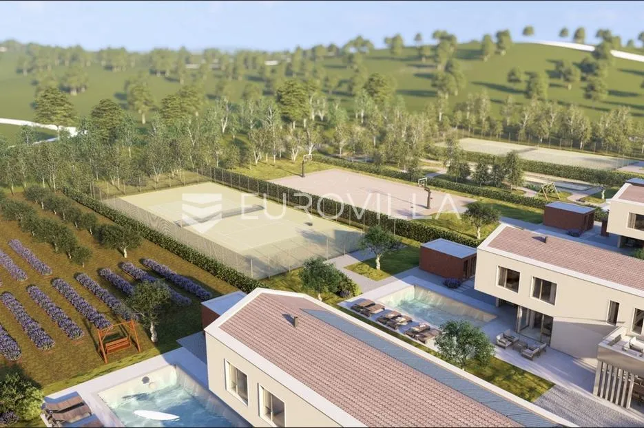 istra, labin - vrhunska moderna villa c, grijani bazen 48 m2, 2386 m2 uređene okućnice - slika 10