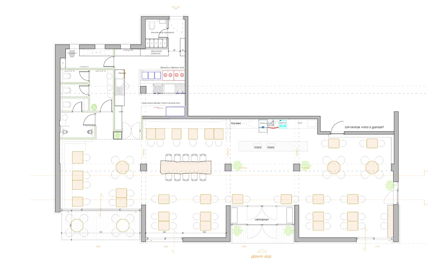 zagreb ilica atraktivan poslovni prostor, ulični lokal 215 m² terasa 95 m² 6 parkirnih mjesta - slika 25