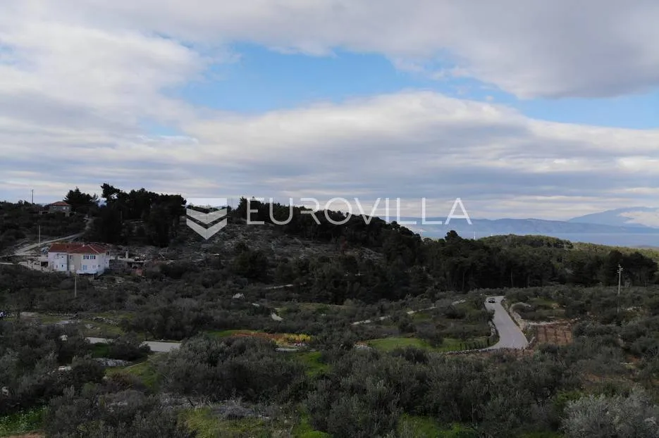 otok hvar, jelsa, atraktivno građevinsko zemljište 1110,50 m² s idejnim projektom - slika 11