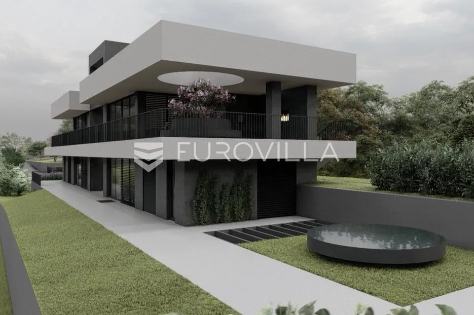 zagreb, gornja dubrava, prekrasna novoizgrađena vila roh bau 400m2 na zemljištu 2.405m2 - slika 4
