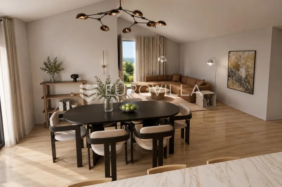 cres, melin, ekskluzivan stan 135 m², drugi red do mora - slika 6