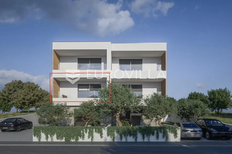 Brodarica, prvi red do mora, moderni stanovi u ekskluzivnoj zgradi u izgradnji, B1, S3 - Brodarica, Šibenik