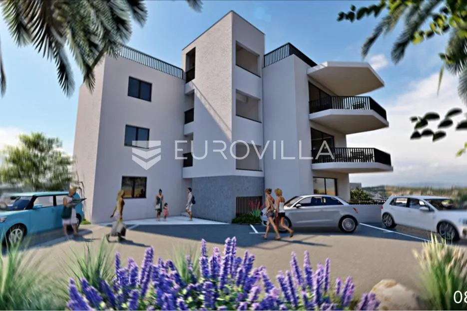 trogir, okrug gornji, apartman s5 na drugom katu površine od 76 m² s krovnom terasom - slika 6