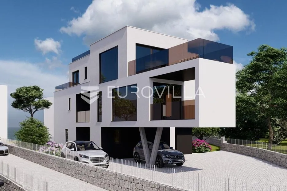 krk, njivice, građevinsko zemljište 1.698 m² za 3 zgrade, 12 apartmana - slika 3