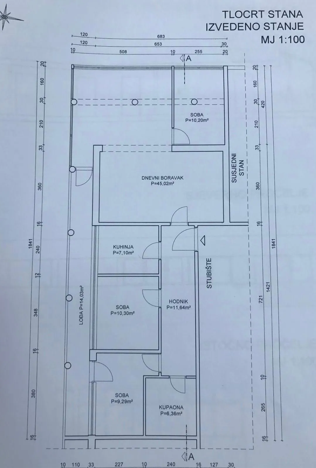 zagreb, maksimir, odličan četverosoban penthouse, ukupno 122 m², garaža - slika 10