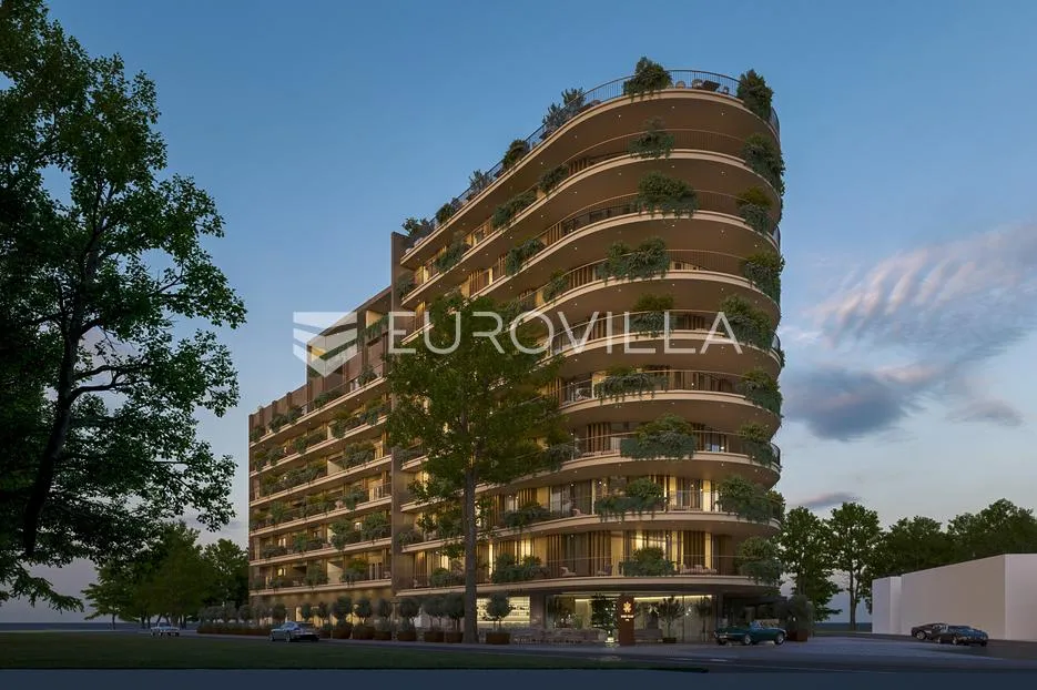 istra, umag, green tower residence, dvosoban apartman s terasom na 4. katu - slika 36