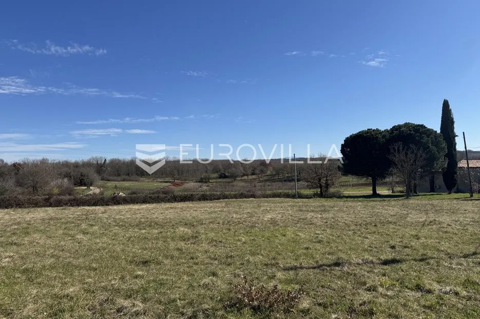 istra, poreč okolica, građevinsko zemljište 1113 m² s pogledom na more - slika 2