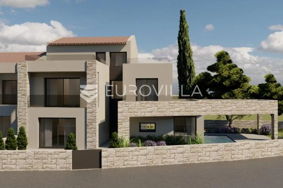 vižinada, brig, građevinsko zemljište s projektom i ishodovanom građevinskom dozvolom - slika 2