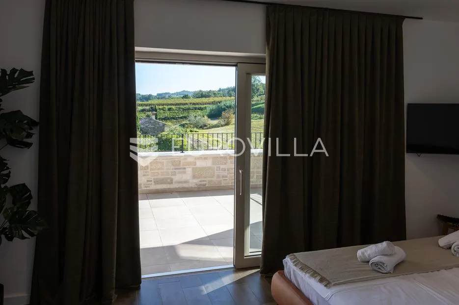 istra, momjan, moderna kamena vila - slika 42