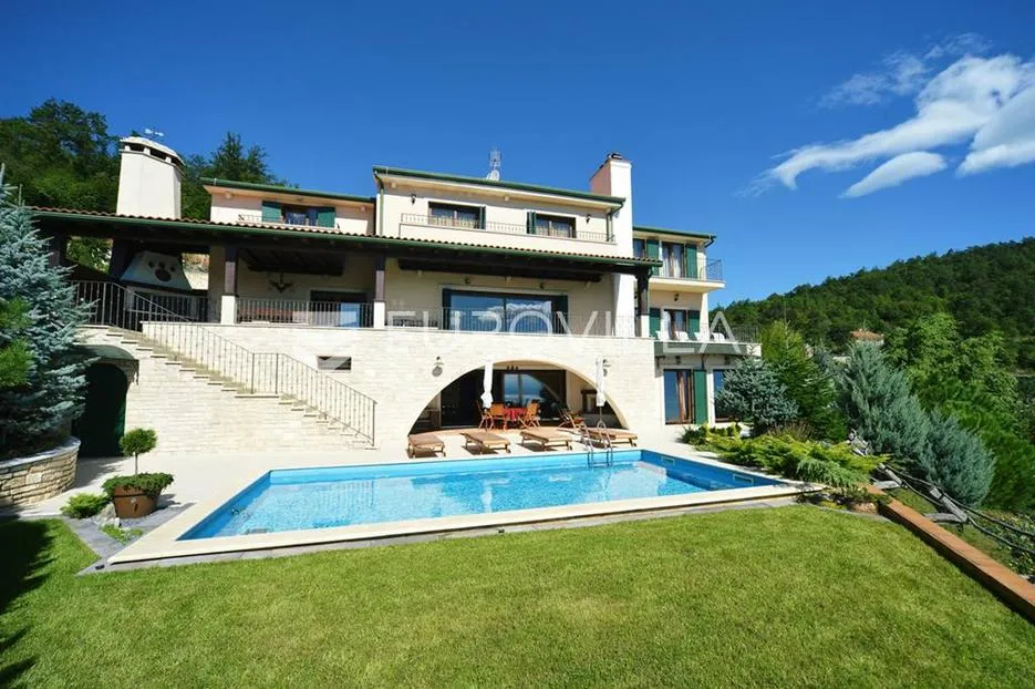 opatija, matulji, vila s bazenom i panoramskim pogledom na more - slika 2
