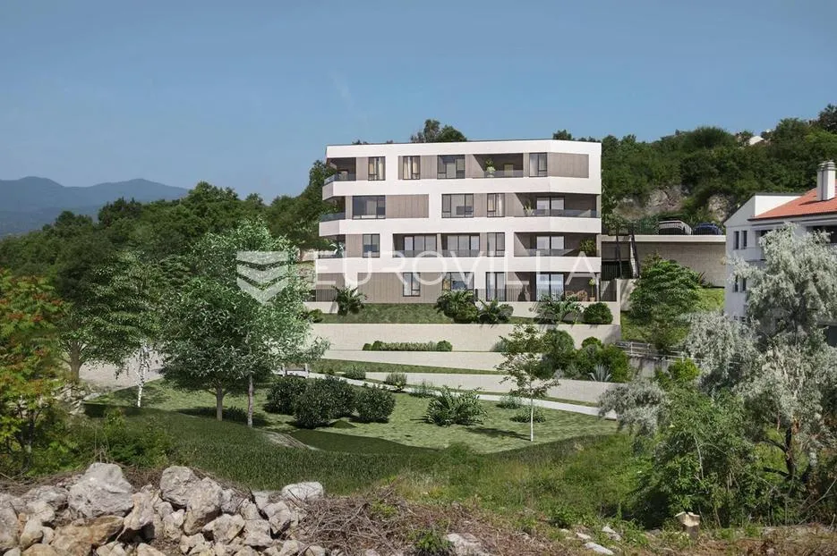 kastav, rešetari, blue horizon residence, atraktivan dvosoban stan u novogradnji, 82 m² - slika 1
