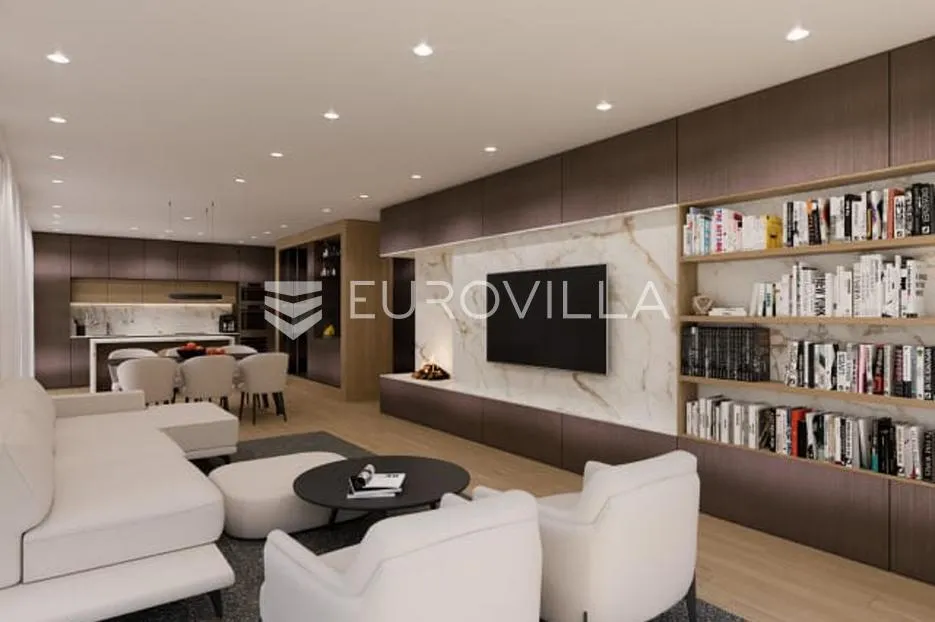 zagreb, srebrnjak, ekskluzivan četverosoban stan 178 m² u prizemlju novogradnja - slika 2