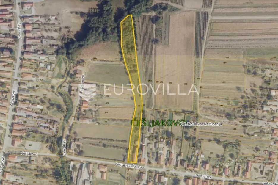 Kaptol, Golo Brdo, građevinsko zemljište 6824 m² - Golo Brdo, Kaptol