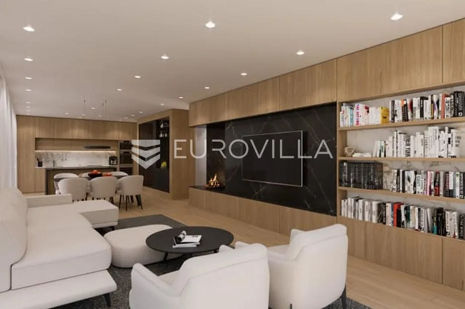 zagreb, srebrnjak, ekskluzivan četverosoban stan 152 m² na 1. katu novogradnja - slika 2