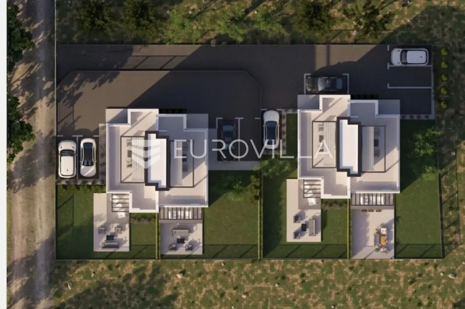istra, novigrad, novogradnja, dvojna kuća 500 m od mora - slika 3
