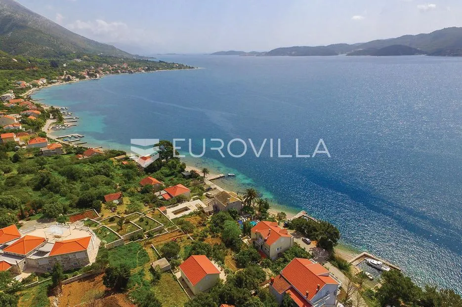 pelješac, viganj, kuća s bazenom i garažom uz more - slika 6