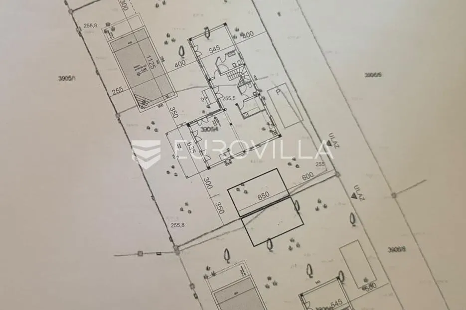 istra, bibići, građevinsko zemljište 1290m2 s projektom za samostojeće kuće s bazenom - slika 11