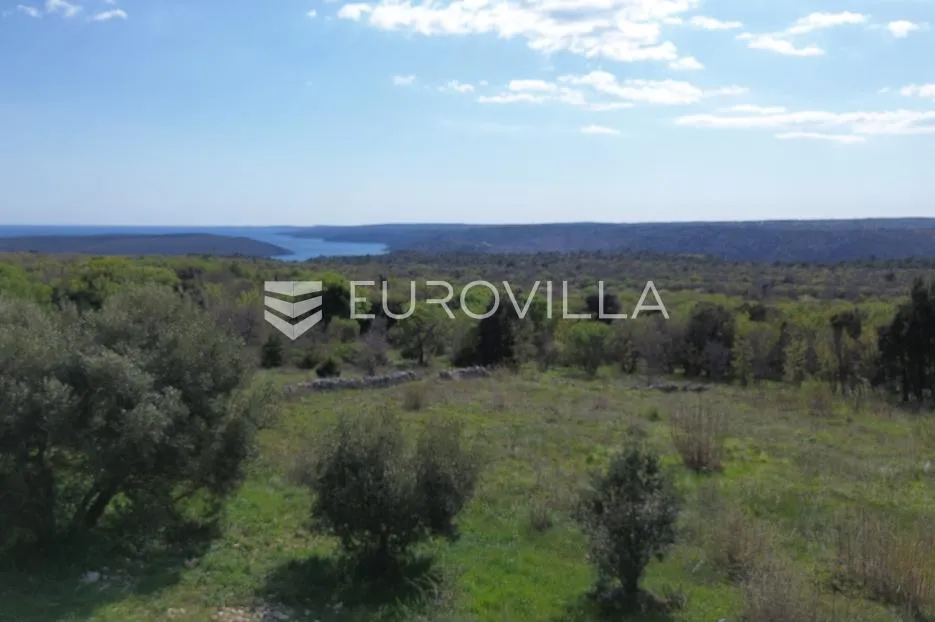 raša, sveti lovreč labinski, građevinska parcela s direktnim pogledom na more - slika 17