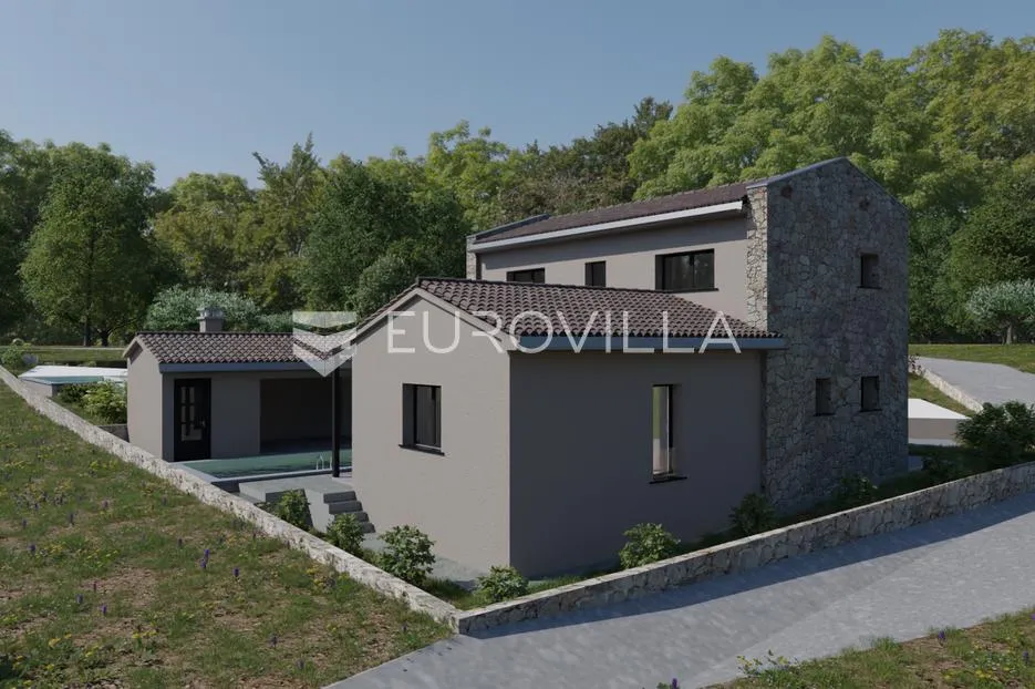 istra, marčana, moderna villa s bazenom u izgradnji, mir, priroda i luksuz u mirnom naselju - slika 6