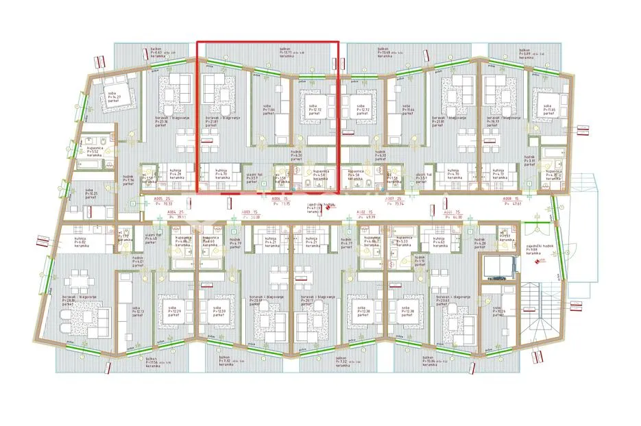 istra, poreč - dvosoban stan u prizemlju moderne novogradnje nkp 83m2 - slika 15