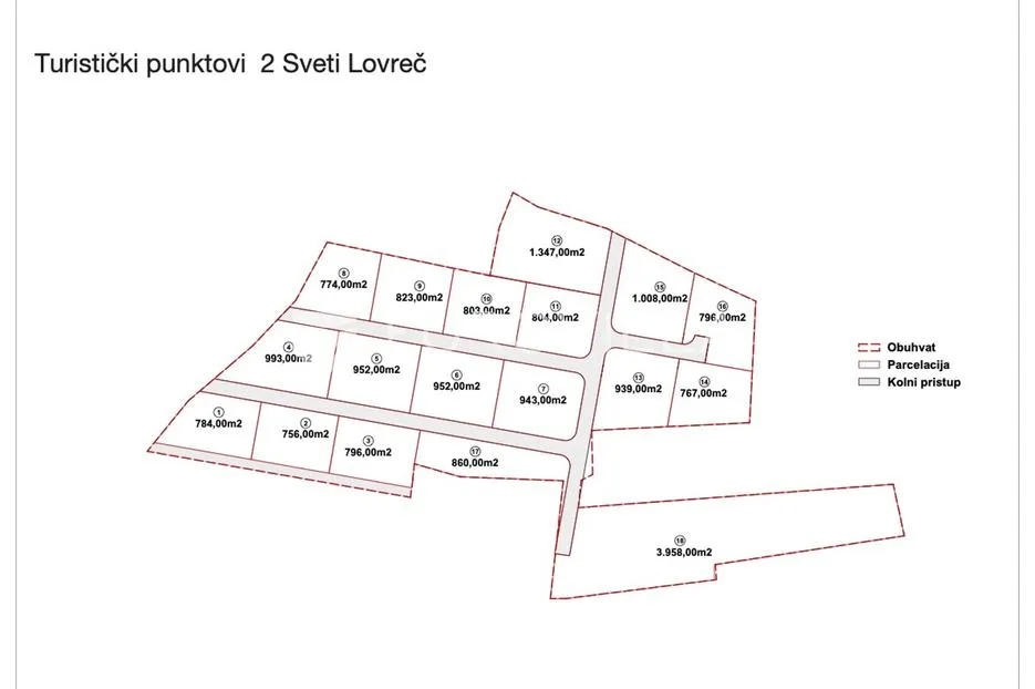 istra, sv. lovreč poljoprivredno zemljište 16120 m2 - za obiteljsko poljoprivredno gospodarstvo - slika 2