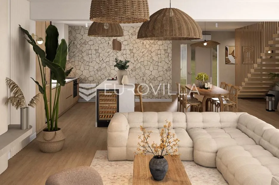 zadar, crno, impresivna dizajnerska vila s bazenom - slika 26