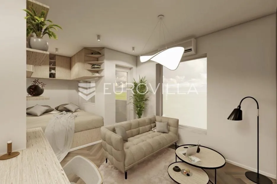 zagreb, rudeš, funkcionalna garsonijera 28 m², novogradnja - slika 3