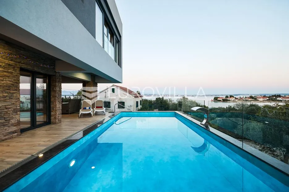 zadar, lukoran, luksuzna vila s pogledom na more - slika 70