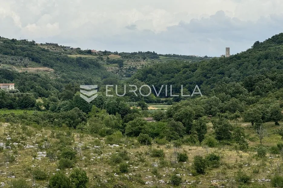 istra, buje, moderna dvojna kuća s prekrasnim pogledom na momjan - slika 2